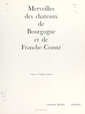 cover image of Merveilles des châteaux de Bourgogne et de Franche-Comté